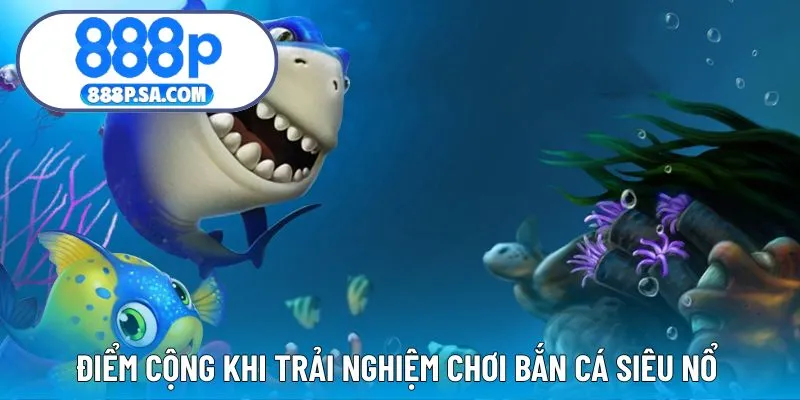 Điểm cộng khi trải nghiệm khi săn cá siêu nổ