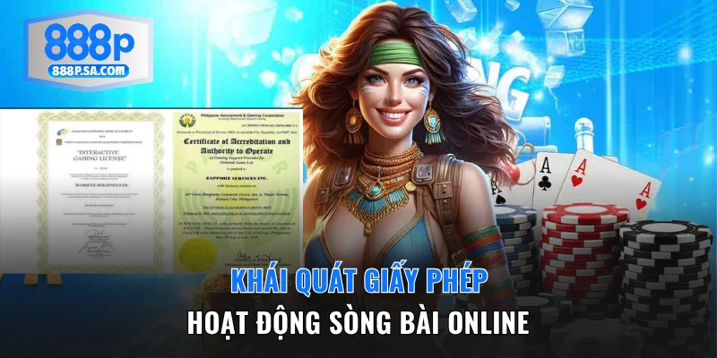 Khái quát giấy phép hoạt động sòng bài online